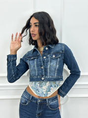 JACKET CROP DENIM NEW AI26