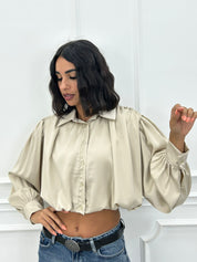 CAMICIA CROP GLEAM NEW AI26