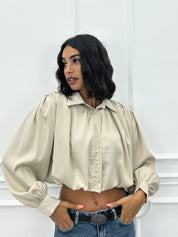 CAMICIA CROP GLEAM NEW AI26