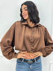 CAMICIA CROP GLEAM NEW AI26