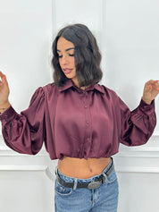 CAMICIA CROP GLEAM NEW AI26