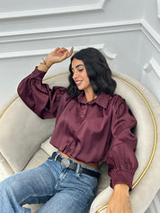 CAMICIA CROP GLEAM NEW AI26