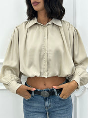 CAMICIA CROP GLEAM NEW AI26