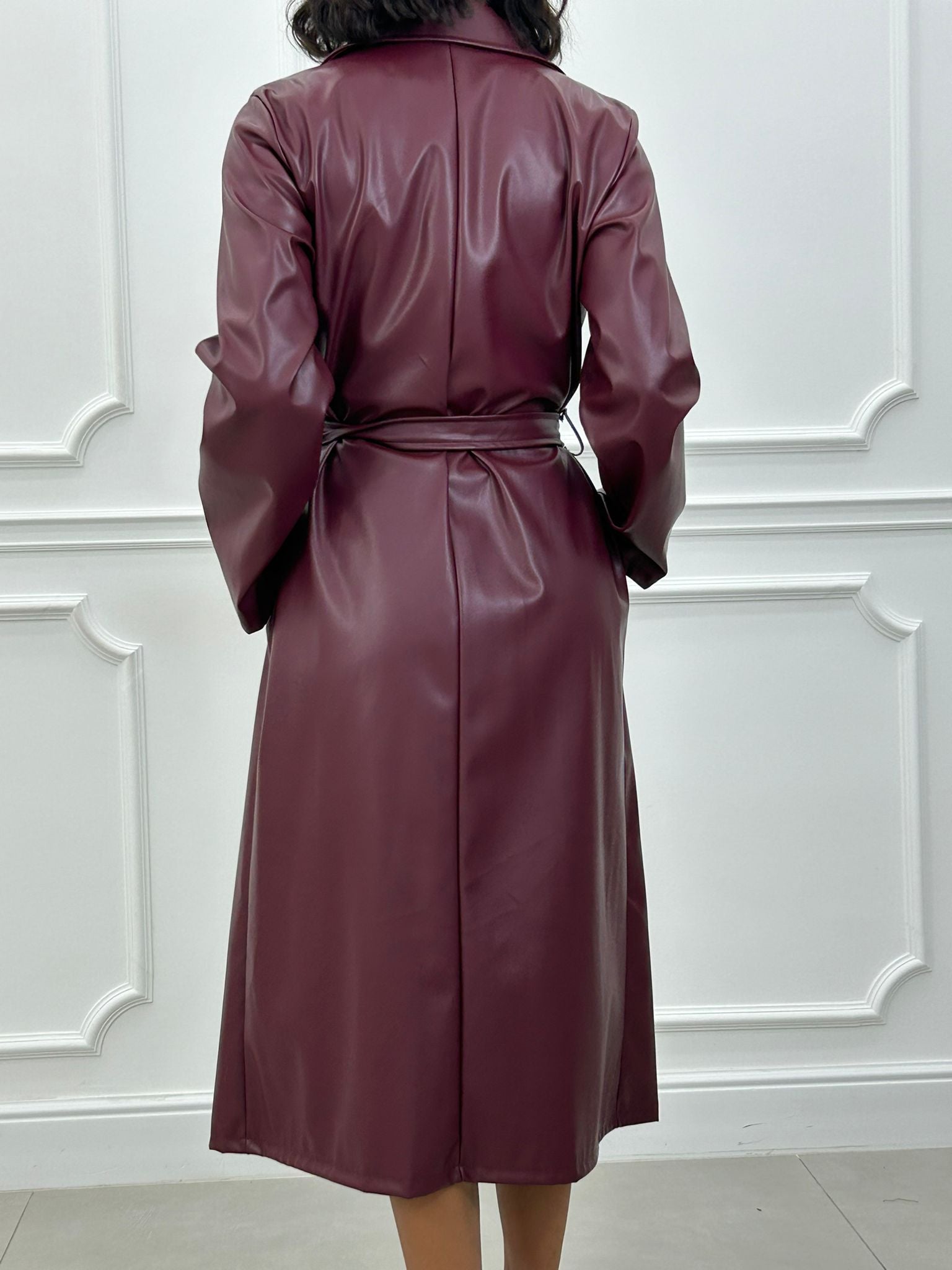 TRENCH LUNGO ECOPELLE NEW AI26