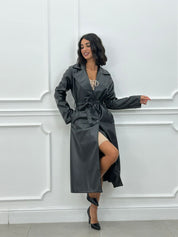 TRENCH LUNGO ECOPELLE NEW AI26