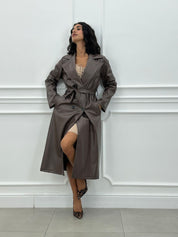 TRENCH LUNGO ECOPELLE NEW AI26