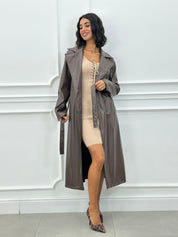 TRENCH LUNGO ECOPELLE NEW AI26