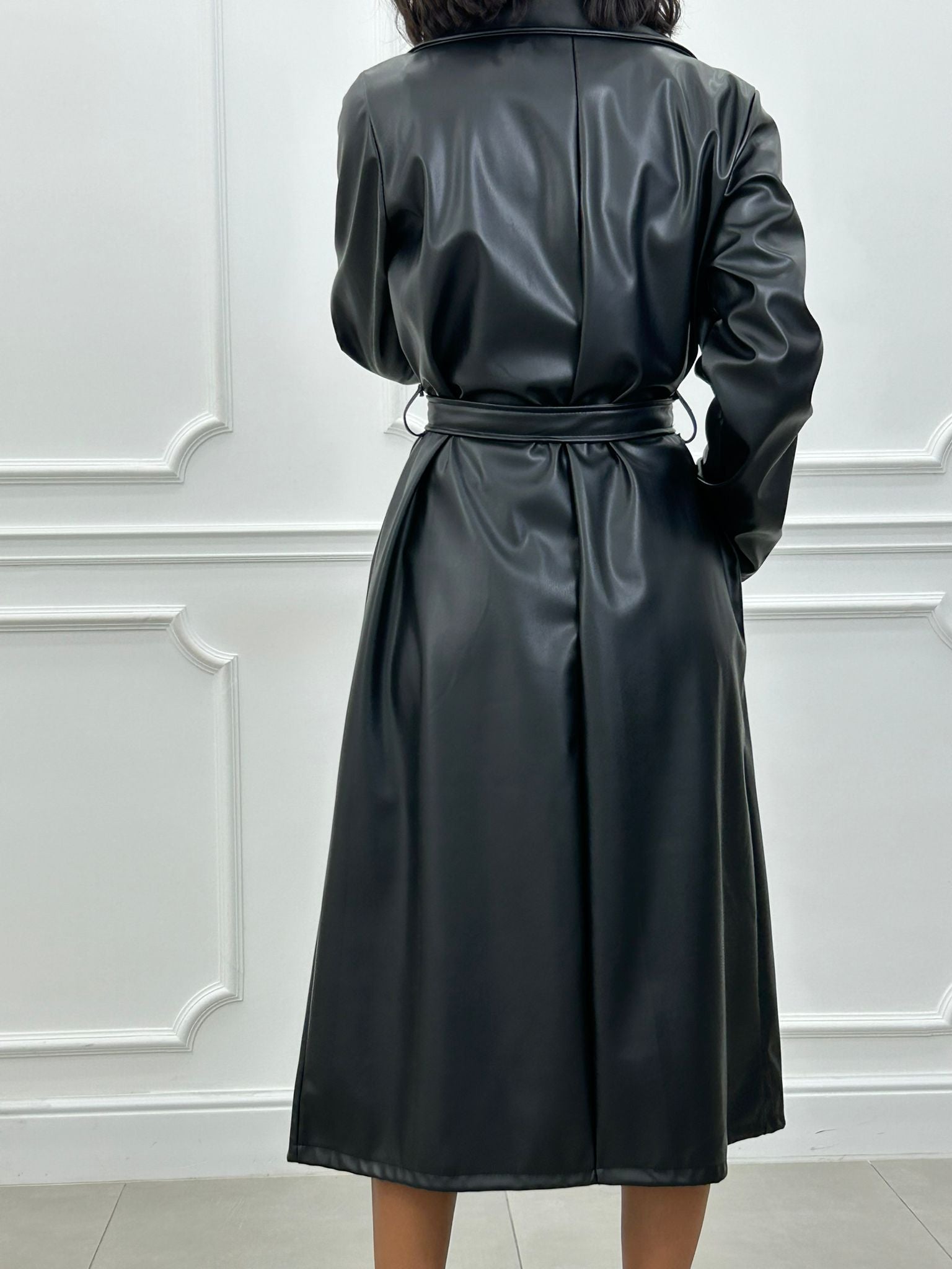 TRENCH LUNGO ECOPELLE NEW AI26