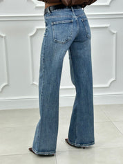 JEANS LOWFLARE CON CINTURA NEW AI26
