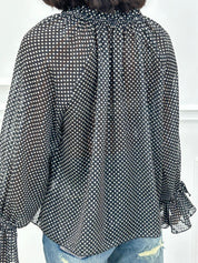 BLUSA LUREX-POIS NEW AI26