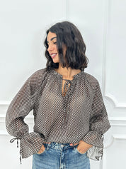 BLUSA LUREX-POIS NEW AI26