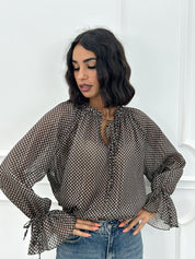 BLUSA LUREX-POIS NEW AI26