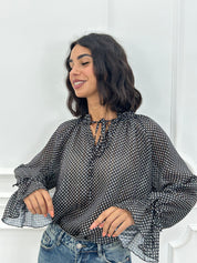 BLUSA LUREX-POIS NEW AI26