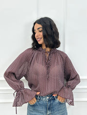BLUSA LUREX-POIS NEW AI26