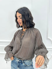 BLUSA LUREX-POIS NEW AI26