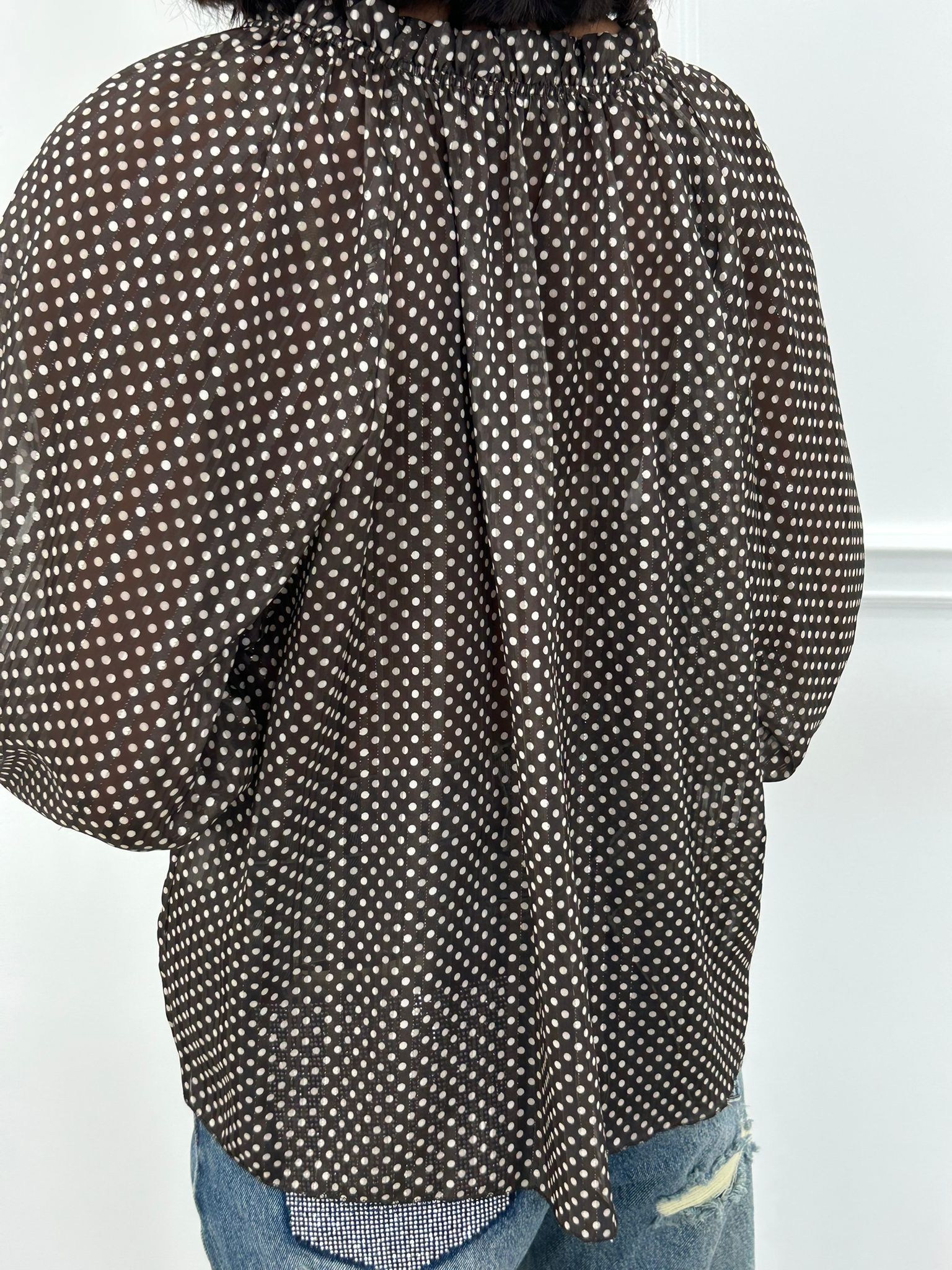 BLUSA LUREX-POIS NEW AI26