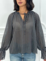 BLUSA LUREX-POIS NEW AI26