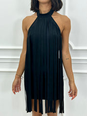 MINI DRESS CON FRANGE NEW AI26
