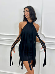 MINI DRESS CON FRANGE NEW AI26
