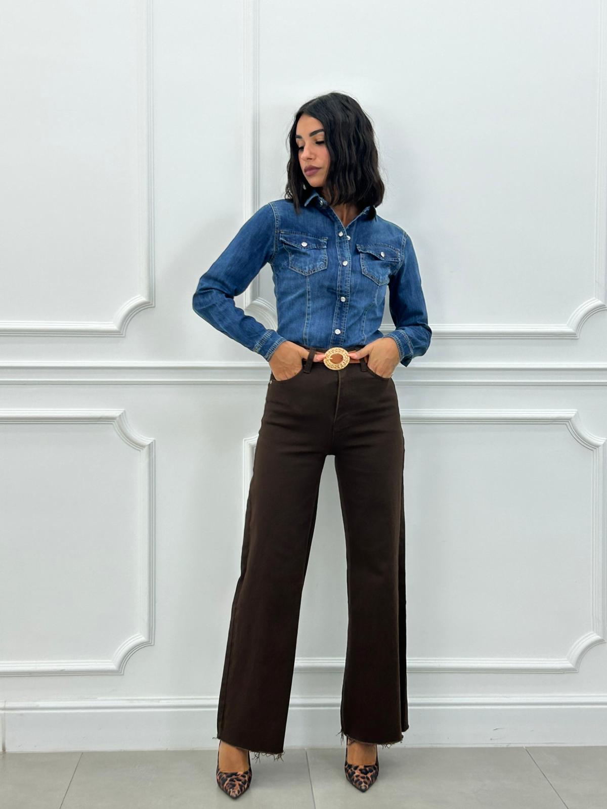 CAMICIA DENIM BASIC NEW AI26