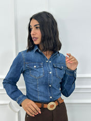 CAMICIA DENIM BASIC NEW AI26
