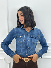 CAMICIA DENIM BASIC NEW AI26
