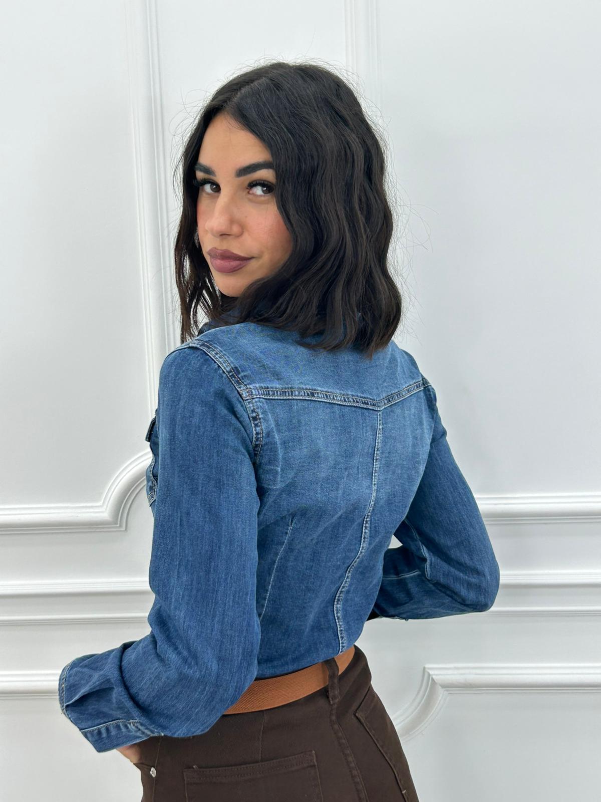 CAMICIA DENIM BASIC NEW AI26