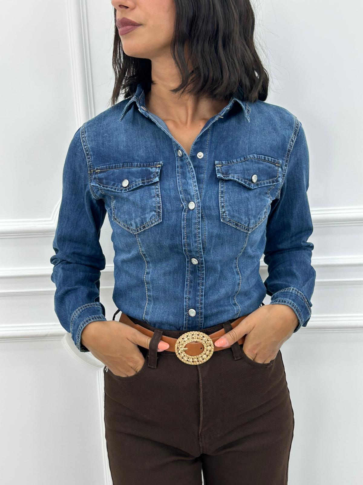 CAMICIA DENIM BASIC NEW AI26