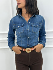 CAMICIA DENIM BASIC NEW AI26