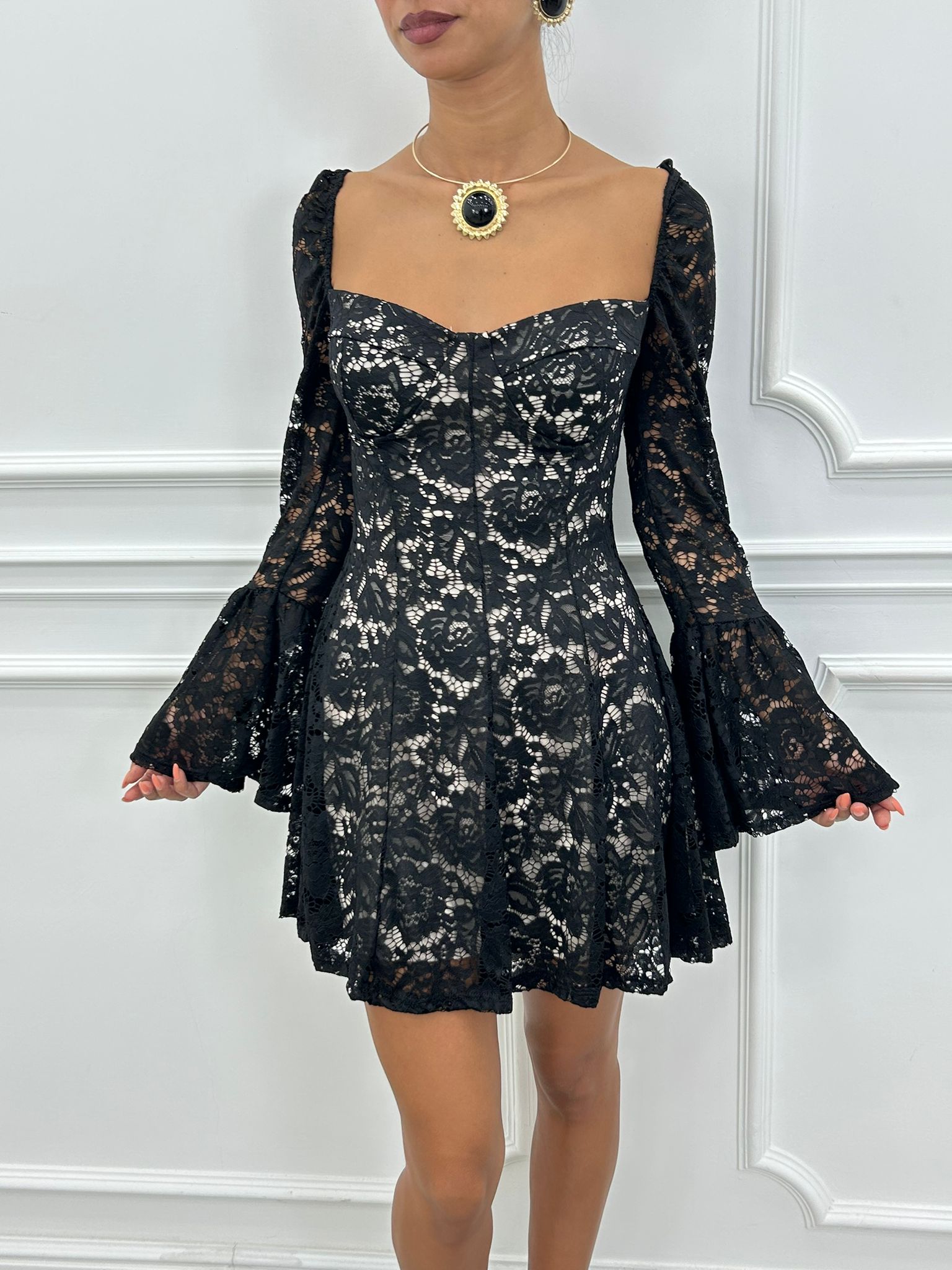 MINI DRESS REVERIE CHIC NEW AI26