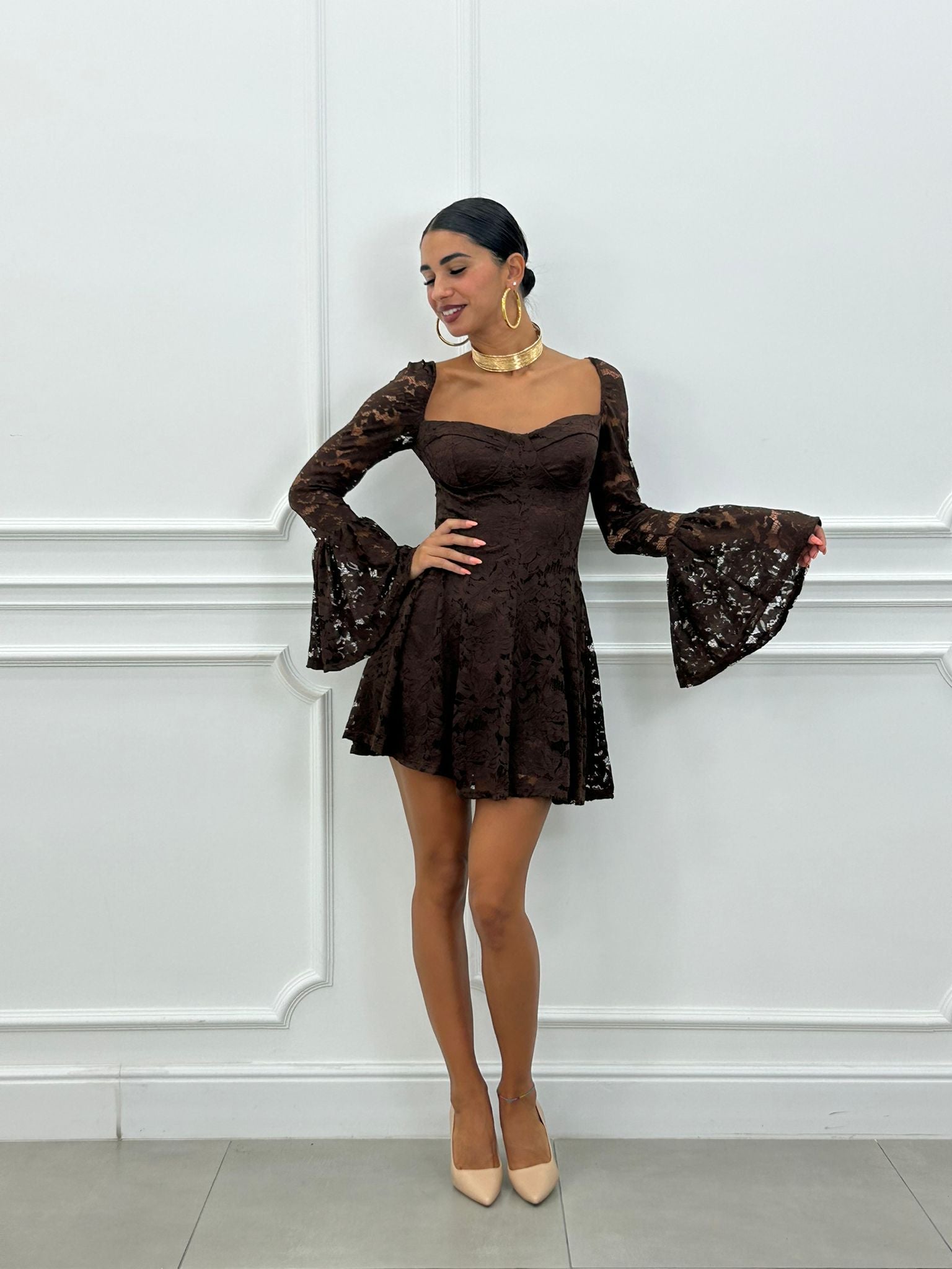 MINI DRESS REVERIE CHIC NEW AI26
