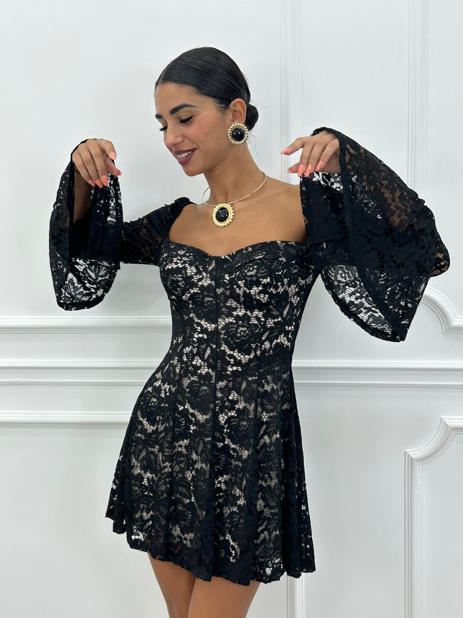 MINI DRESS REVERIE CHIC NEW AI26