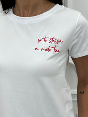 T-SHIRT BE YOURSELF NEW PE/26