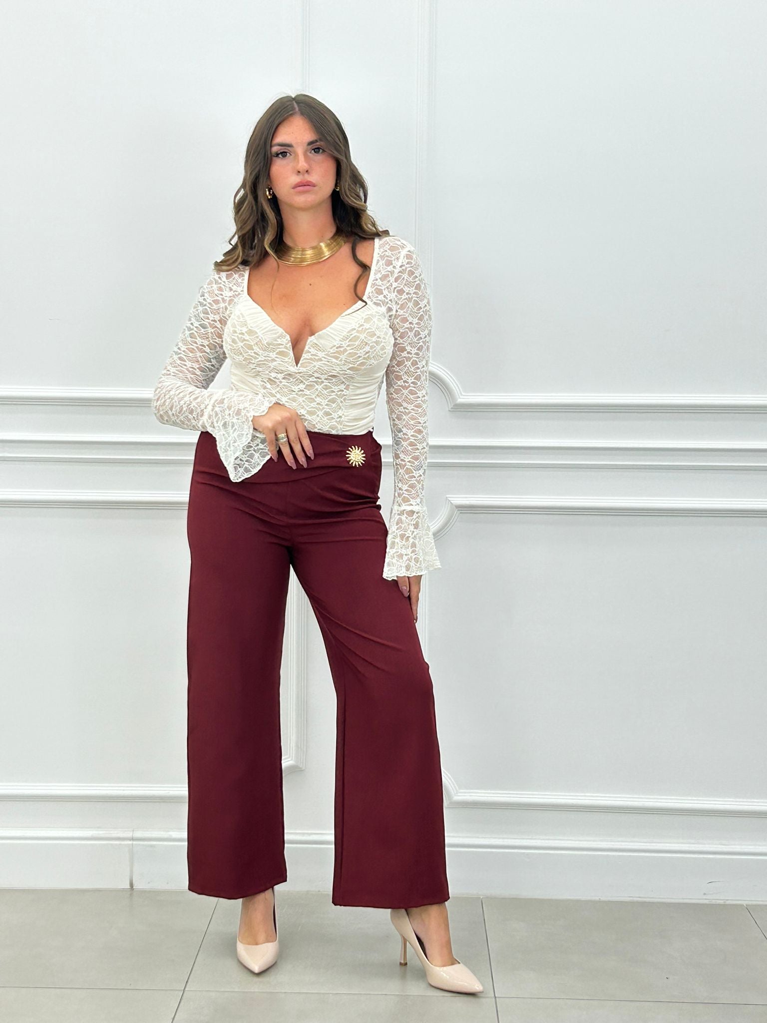 PANTALONE AURA GOLD NEW AI26