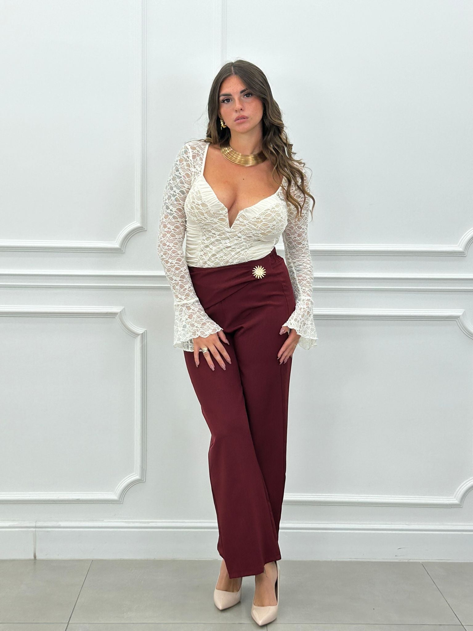 PANTALONE AURA GOLD NEW AI26