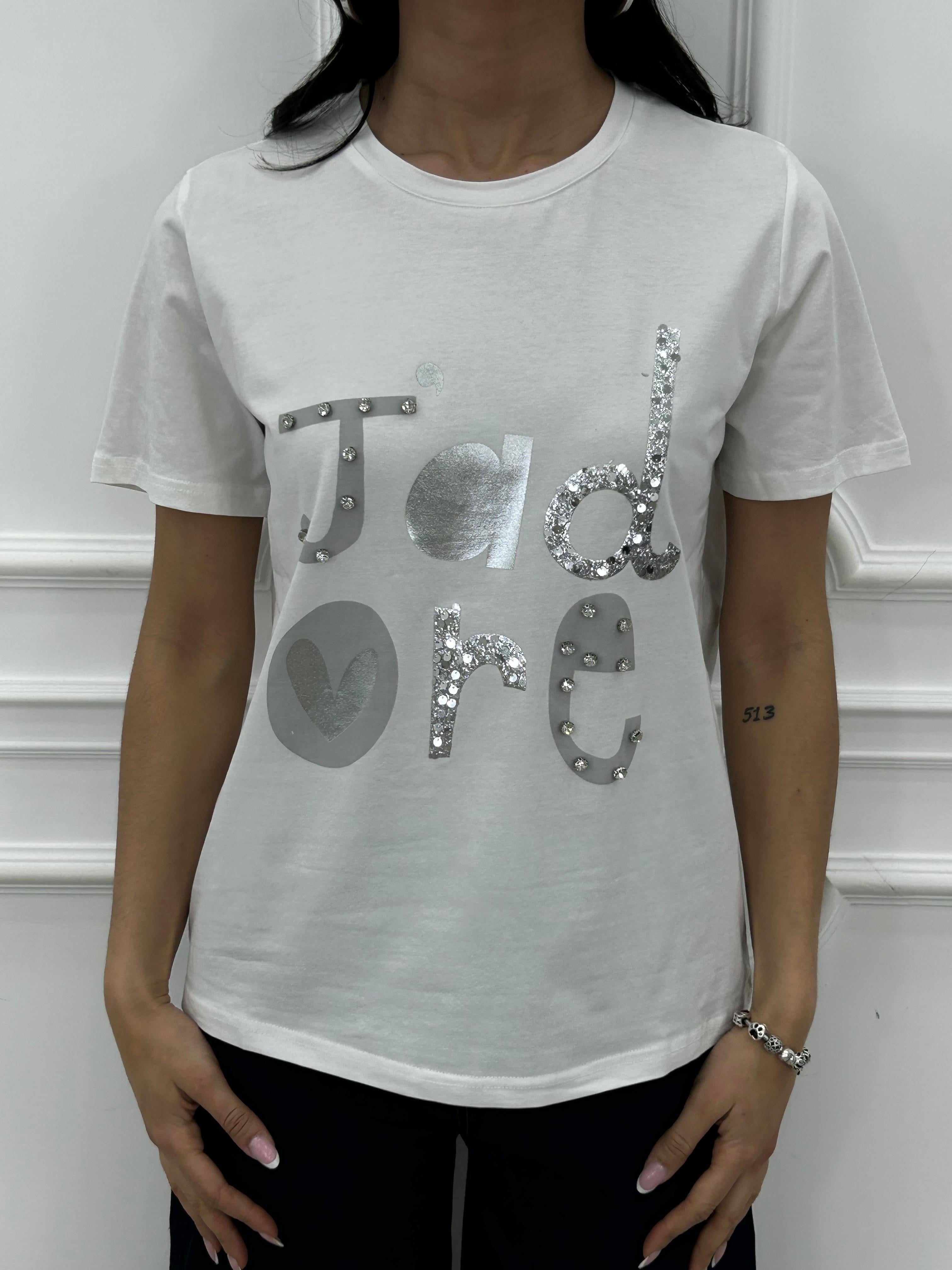 T-SHIRT J'ADORE NEW PE/26