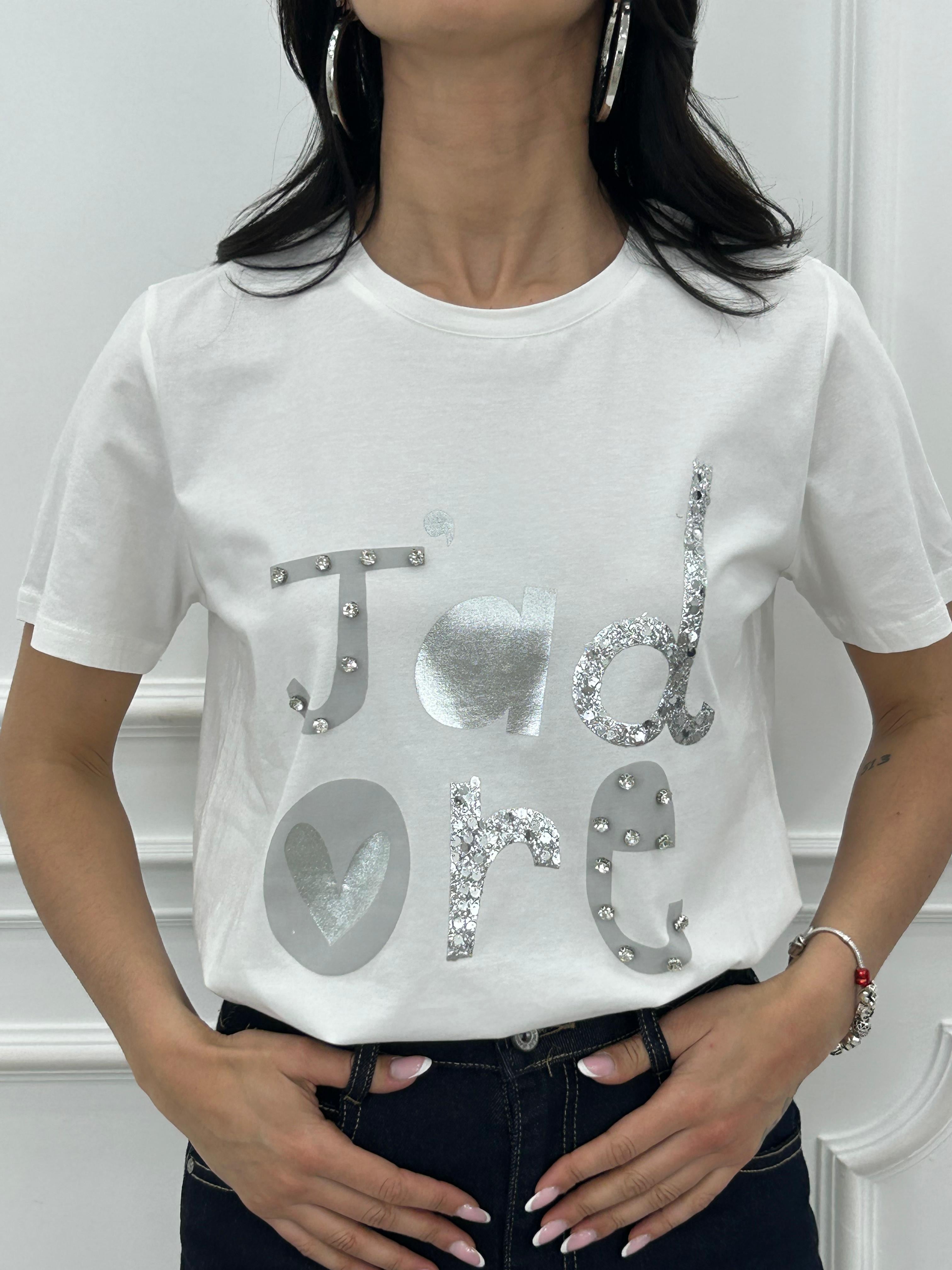 T-SHIRT J'ADORE NEW PE/26