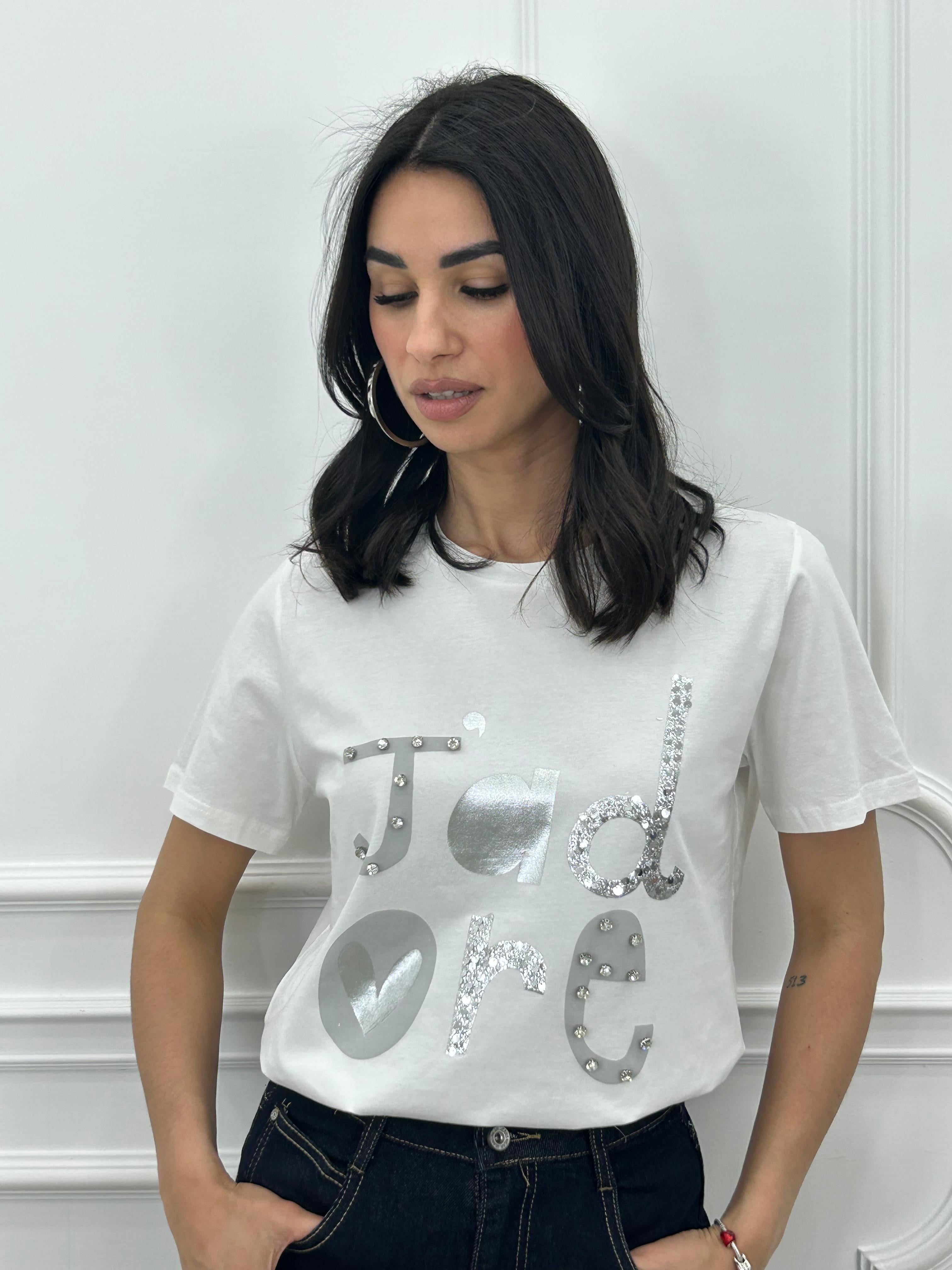 T-SHIRT J'ADORE NEW PE/26
