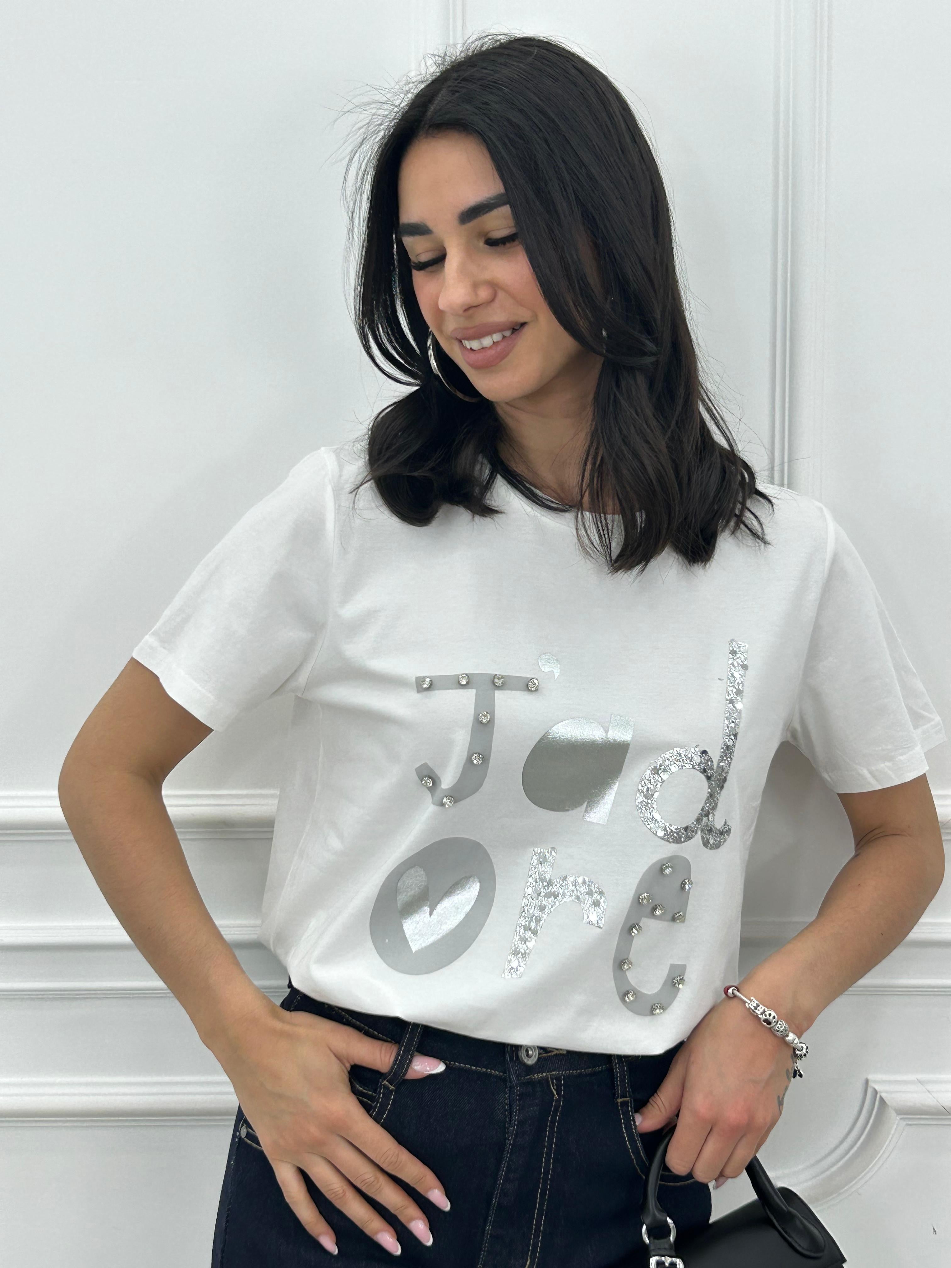 T-SHIRT J'ADORE NEW PE/26