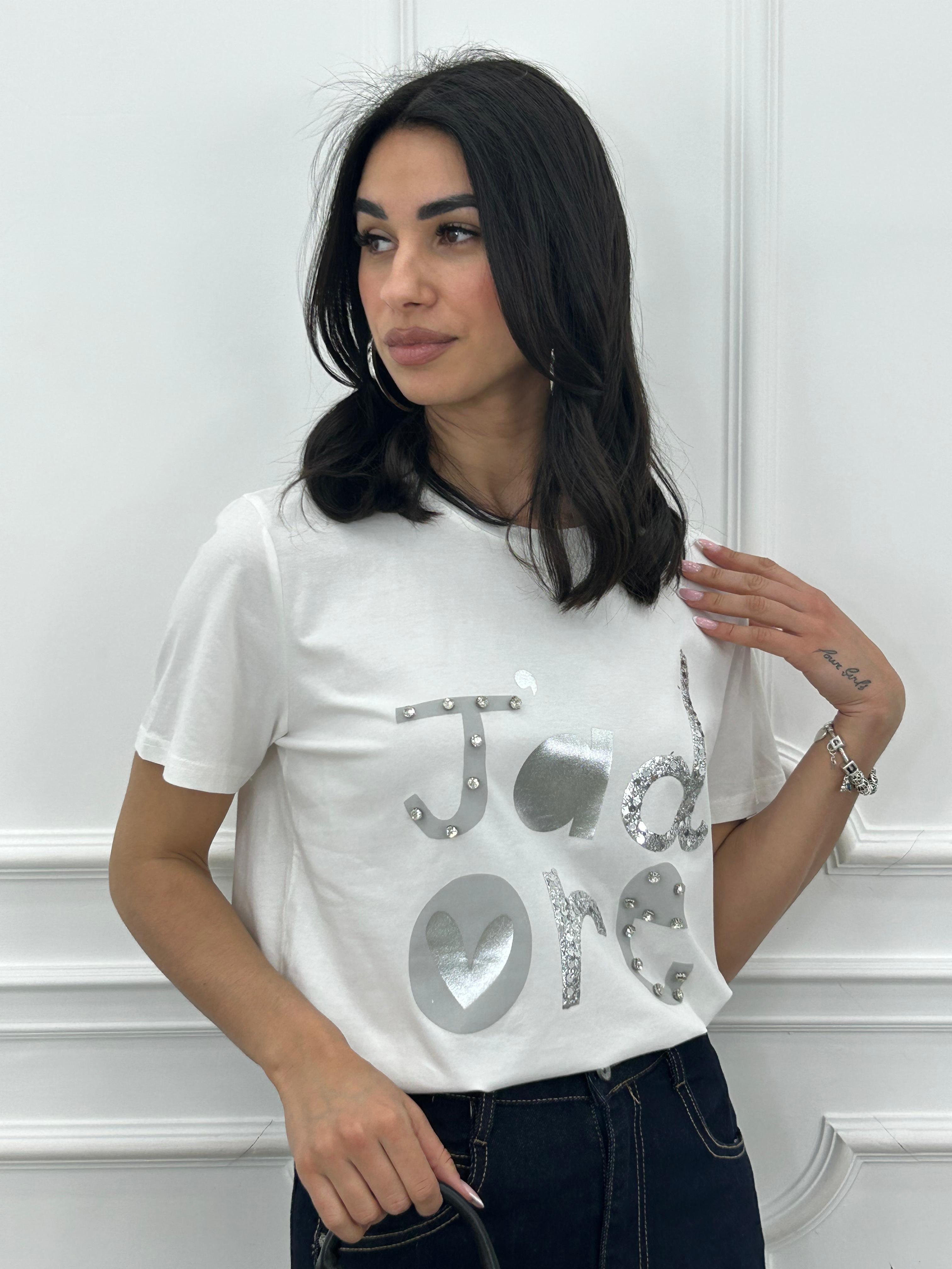 T-SHIRT J'ADORE NEW PE/26