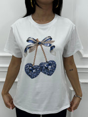 T-SHIRT CHERRY NEW PE/26