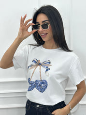 T-SHIRT CHERRY NEW PE/26