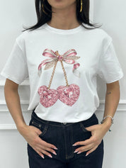 T-SHIRT CHERRY NEW PE/26