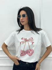 T-SHIRT CHERRY NEW PE/26