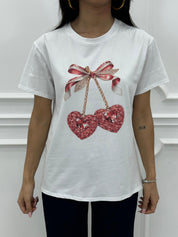 T-SHIRT CHERRY NEW PE/26