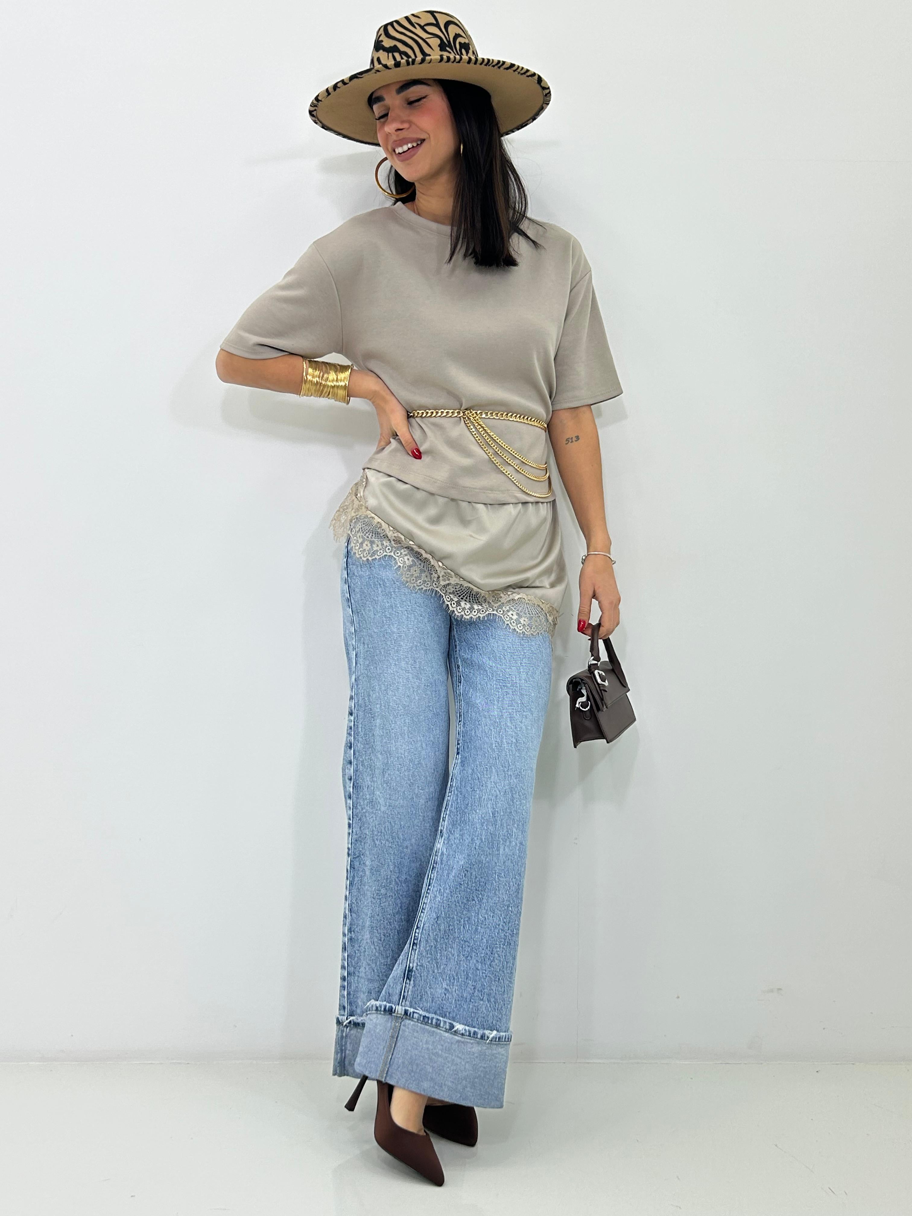 T-SHIRT DELICATE HEM NEW PE/26