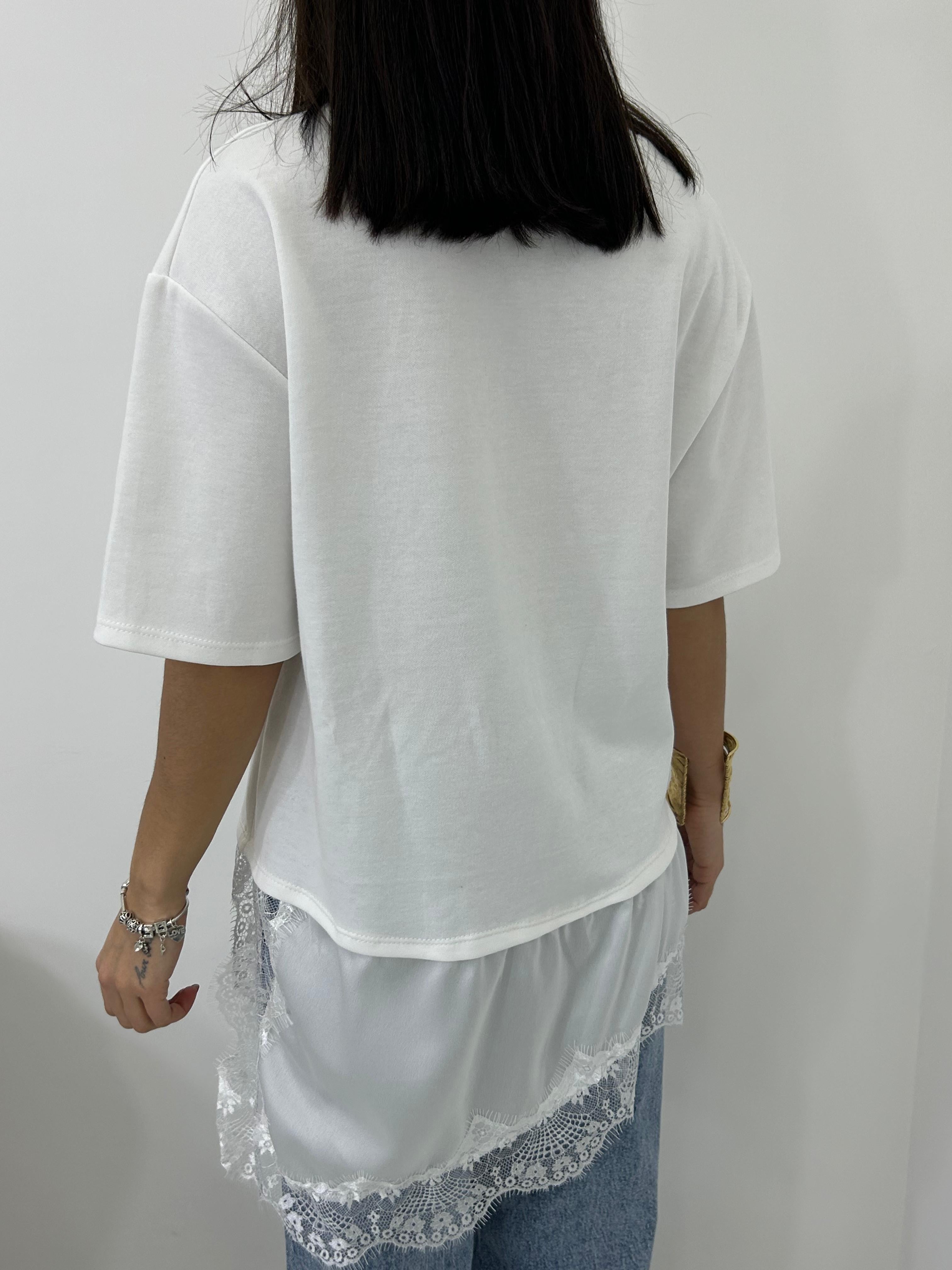 T-SHIRT DELICATE HEM NEW PE/26