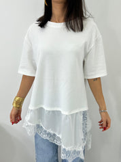 T-SHIRT DELICATE HEM NEW PE/26