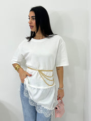 T-SHIRT DELICATE HEM NEW PE/26