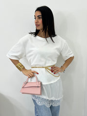 T-SHIRT DELICATE HEM NEW PE/26